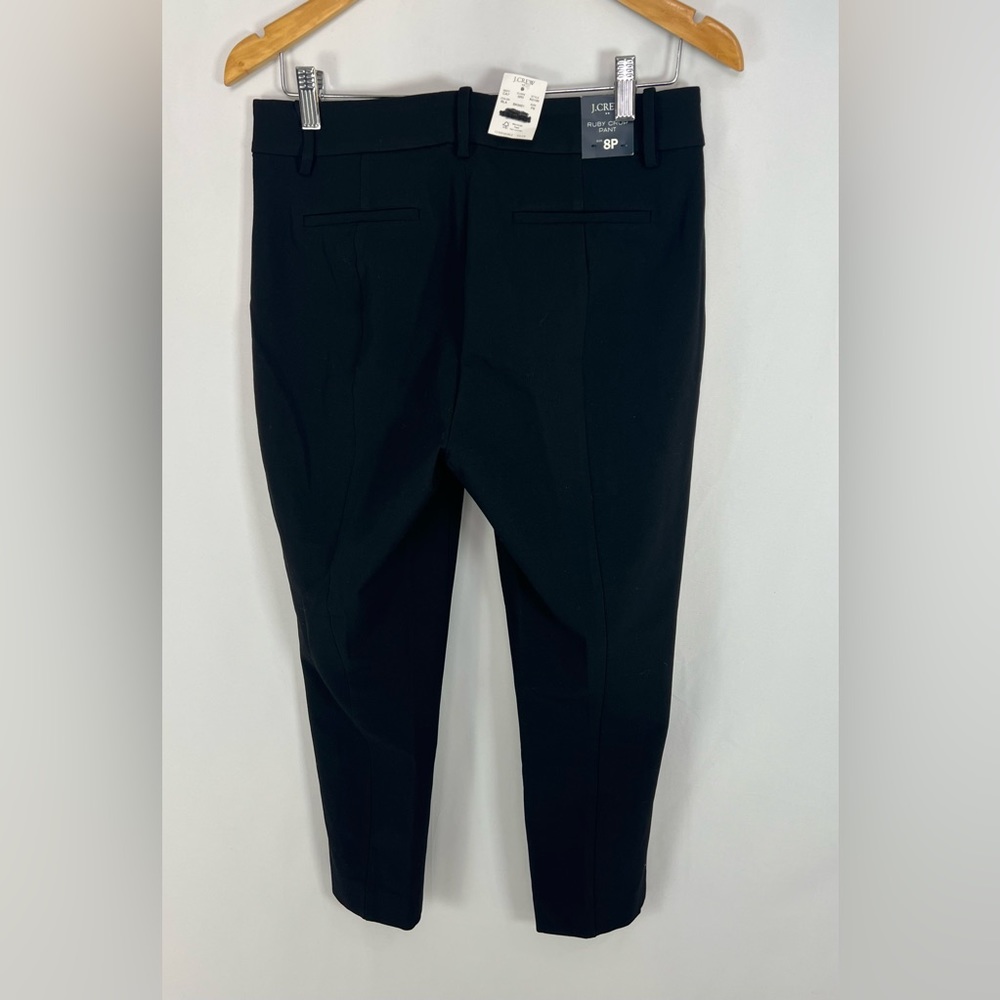 NWT / jcrew factory Slim Cropped Ruby Pant In Stretch Twill / B003 - Picture 8 of 9